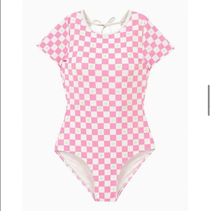 써피 리본 타이 스윔수트 (RIBBON TIE SWIMSUIT_PINK)