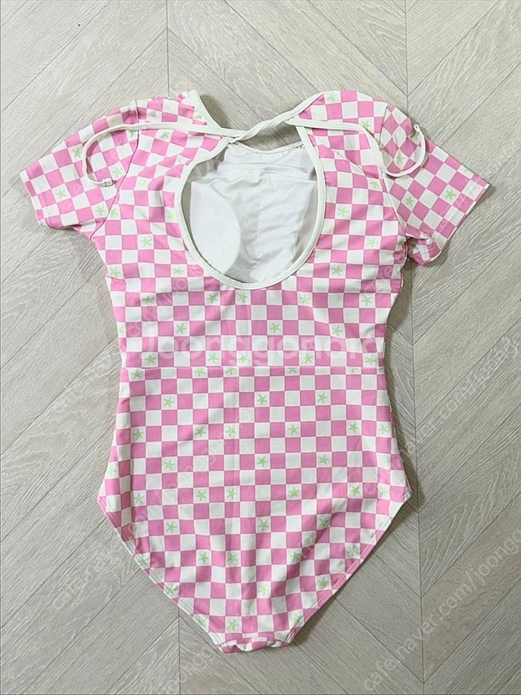 써피 리본 타이 스윔수트 (RIBBON TIE SWIMSUIT_PINK)--6