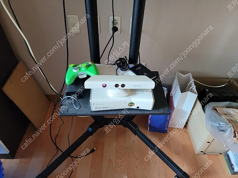 xbox360 키넥트 세트 컨트롤러4개 게임타이틀3개--1