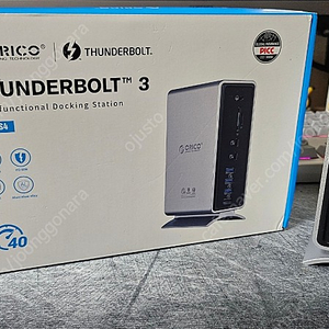 ORICO Thunderbolt 3 도킹 스테이션, 15 in 1