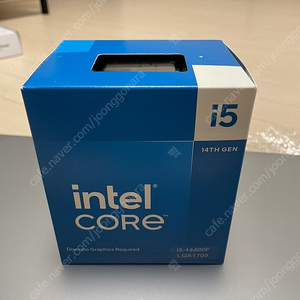 인텔 14세대 i5-14400F 미개봉 새제품 피씨다이렉트 정품