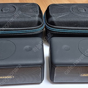 보가싱 Bogasing M5 블루투스 스피커 2개 판매합니다. (케이스 2개 포함 / 9만원)