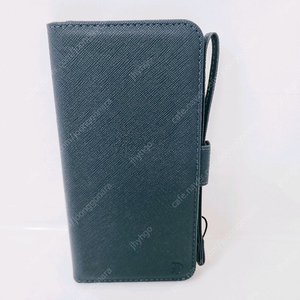 [미사용] 오블리크 가죽 카드 지갑 다이어리 핸드폰 케이스 / 갤럭시 S21 플러스 인디고 블루