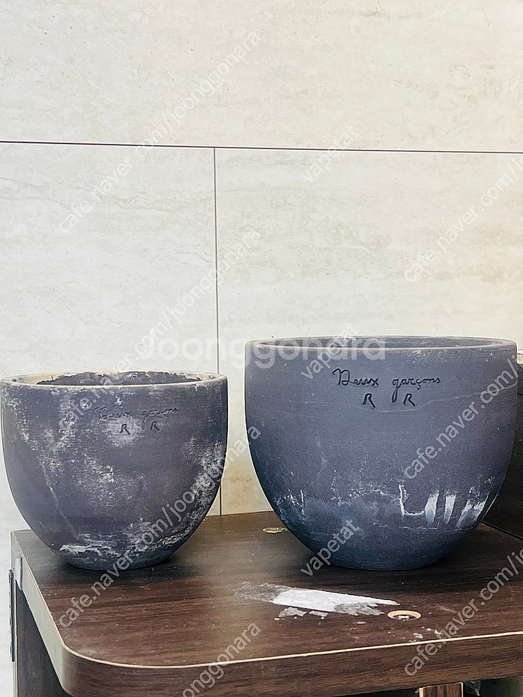 두갸르송 화분 토분 고화도 팡, 연탄 테르 비올레 사용...--0