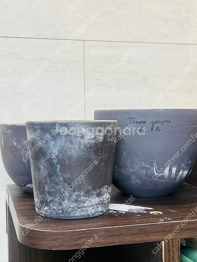 두갸르송 화분 토분 고화도 팡, 연탄 테르 비올레 사용...--2