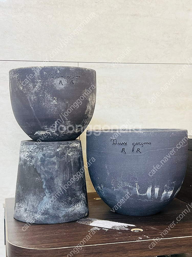 두갸르송 화분 토분 고화도 팡, 연탄 테르 비올레 사용...--3