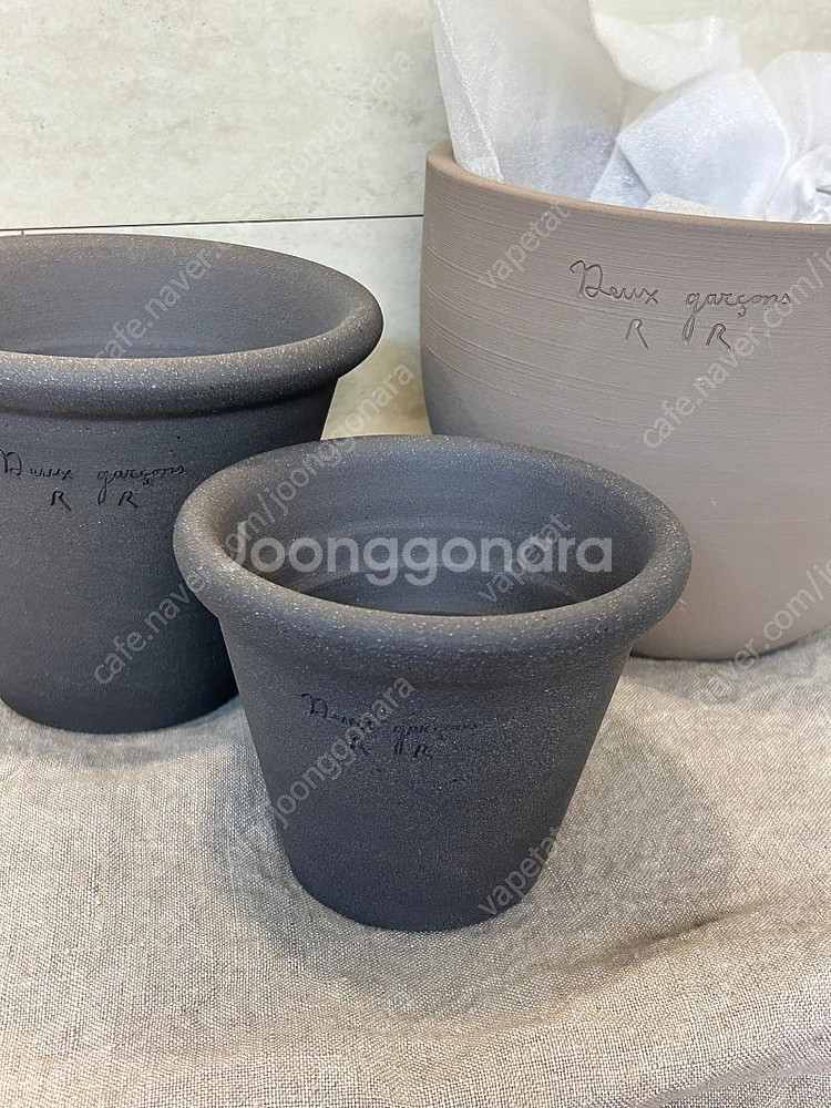 두갸르송 화분 토분 새상품 고화도 링 11--1