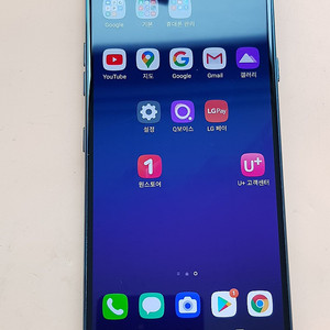 LG G7 64G 블루(G710) 깨끗한 무잔상 7.5만원
