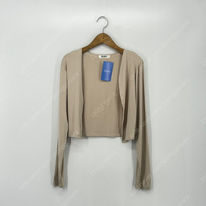 여성 크롭 가디건 (F size / BEIGE)