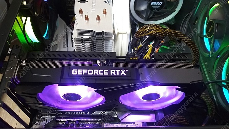 [판매]갤럭시 RTX 3070Ti EX 블랙 D6X 8G OC