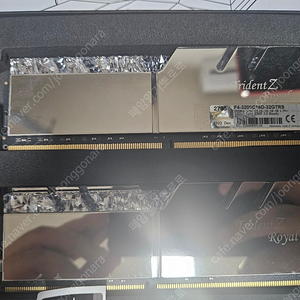 (대구) DDR4 지스킬 트라이던트 로얄실버 32기가 팝니다.