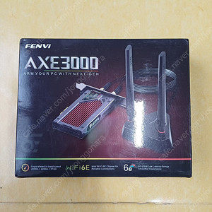 FENVI AXE3000 RGB ﻿(인텔 AX210) WiFi6E + 블루투스 무선랜카드