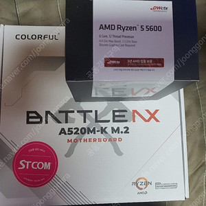 라이젠 5600 + Colorful BATTLE-AX A520M-K M.2 V14