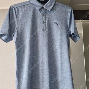 푸마 골프 블루 티셔츠 95 - 반값택포 1만원