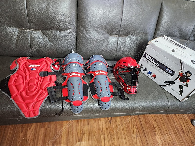 윌슨 어린이 유소년 포수장비세트 EZ GEAR KIT--8