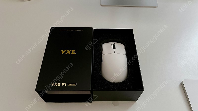 VXE R1 PRO MAX 잠자리 마우스 화이트 택포