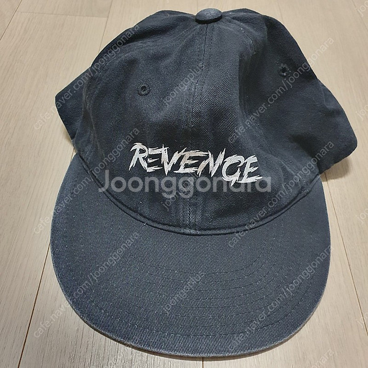 도넛리벤지 Revenge 워싱 5패널 캡--1