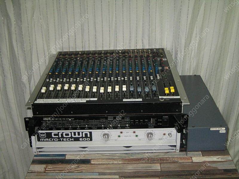인켈 PA-848A 파워앰프 PS-826 PU-841 / 사운드크래프트 SPIRIT M12 음향믹서기,크라운 마이크로 TECH 600 파워앰프,DOD 231 series2 듀얼