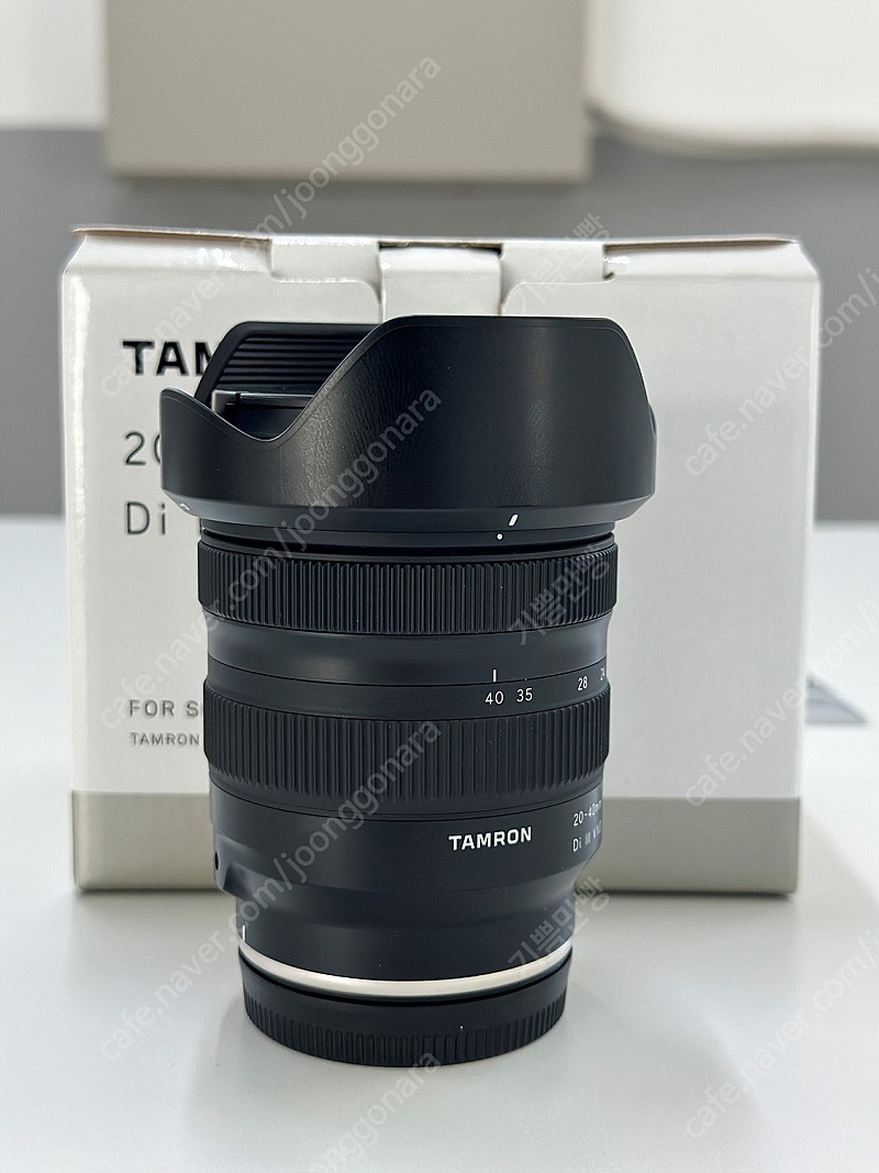 탐론 20-40mm F/2.8 Di III VXD A062 소니 E 마운트 렌즈 판매 합니다