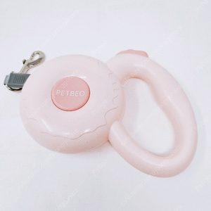 [리퍼] 펫베오 독 도넛 자동리드줄 3M 핑크