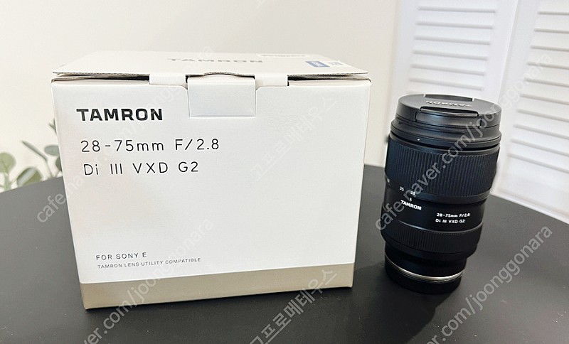 탐론 28-75mm F2.8 G2 (소니 E마운트) 팝니다.