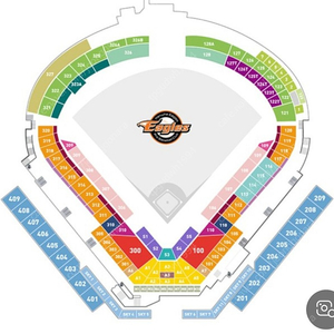 5월16일 한화이글스 VS NC다이노스 115구역 응원석 2/4연석 양도합니다.