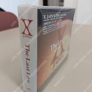 미개봉품 엑스재팬 The last live 3CD 더라스트라이브 X JAPAN 한정판 슬리브케이스사양
