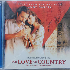 수입 CD / 아투로 산더발 Arturo Sandoval - FOR LOVE OR COUNTRY
