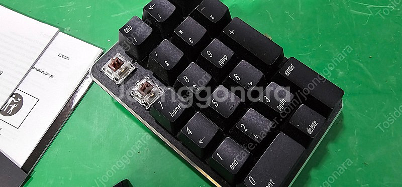 무선 기계식 갈축 넘패드 숫자패드 [매직포스 스마트]--4
