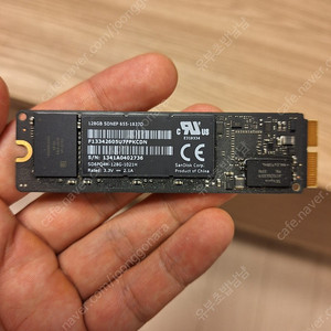 맥북프로 추출한 애플 SSD 128기가