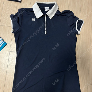 링스 여성 골프웨어 네이비 여름 반팔 티셔츠 90