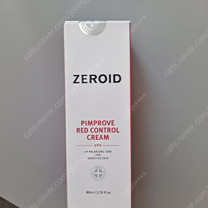 제로이드 핌프로브 레드 컨트롤 크림 pH4 80
