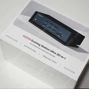 썬더볼트4 아이뱅키 도킹스테이션 Fusion Dock Max 1 정발 미개봉 새제품 팝니다 (40만원)