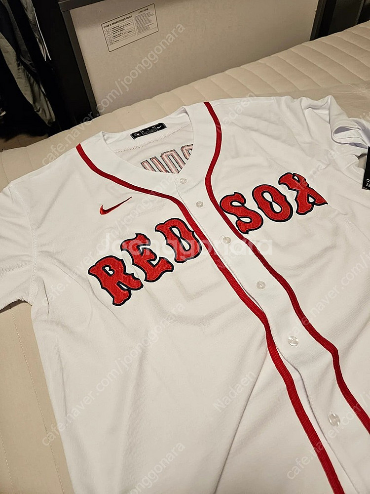 나이키/MLB 보스턴 레드삭스 야구 져지 유니폼 /L--2