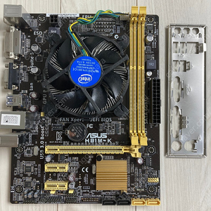 ASUS H81M-K + G3240