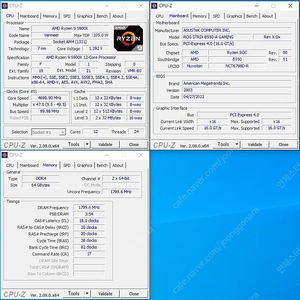 AMD 5900X, B550, 64G, 1000W PLATINUM 데스크탑 화이트컨셉 반본체 PC