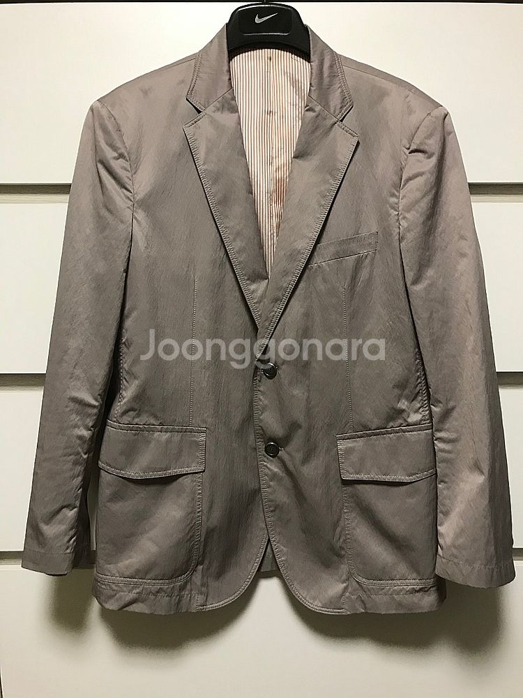 캠브리지 멤버스 나일론 블레이져 자켓 / 100 사이즈...--0