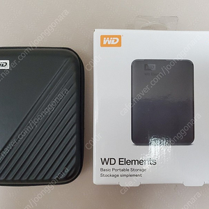 (택포) WD Elements Portable 5TB 외장하드 +파우치