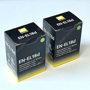 니콘 EN-EL18d 배터리 신품 Nikon Z9 D6 D5 D4