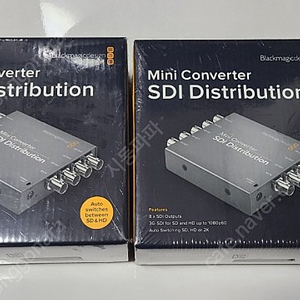 블랙매직 Mini Converter(SDI 1:8분배기)SDI Distribution 팝합니다.