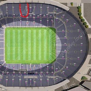 5월 14일 토트넘 vs 맨시티 525구역 3연석 정가양도