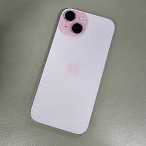 (새상품급) 아이폰15 128G 핑크 배터리100% 보증10월까지남은 정상해지폰 87만팝니다