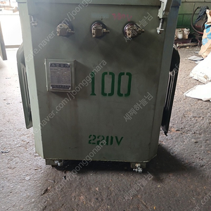 100kva.380v-220v. 중고변압기