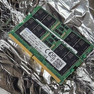 노트북 삼성 DDR5 5600 sodimm 16GB 2개 미사용