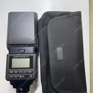 캐논 카메라용 Sigma EF-530 GD Super 플래시 팝니다.