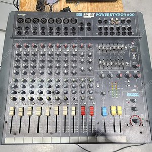 (Soundcraft)사운드크래프트 SPIRIT POWERSTATION600 파워스테이션600 12채널 530W 파워드믹서