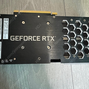 고장난 이엠텍 지포스 RTX 3060 Ti STORM X Dual OC D6 8GB 팝니다.