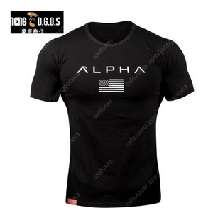 알파 라운드 반팔 티셔츠 / ALPHA T-shits