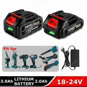 새제품 충전식 18v 3000mah 리튬이온 배터리 마키타18v 호환