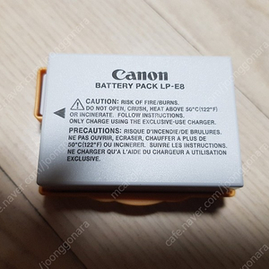캐논 LP-E8 정품배터리